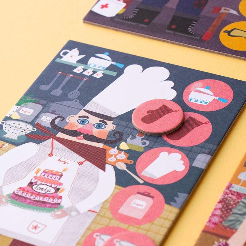 Jeu de bingo illustré